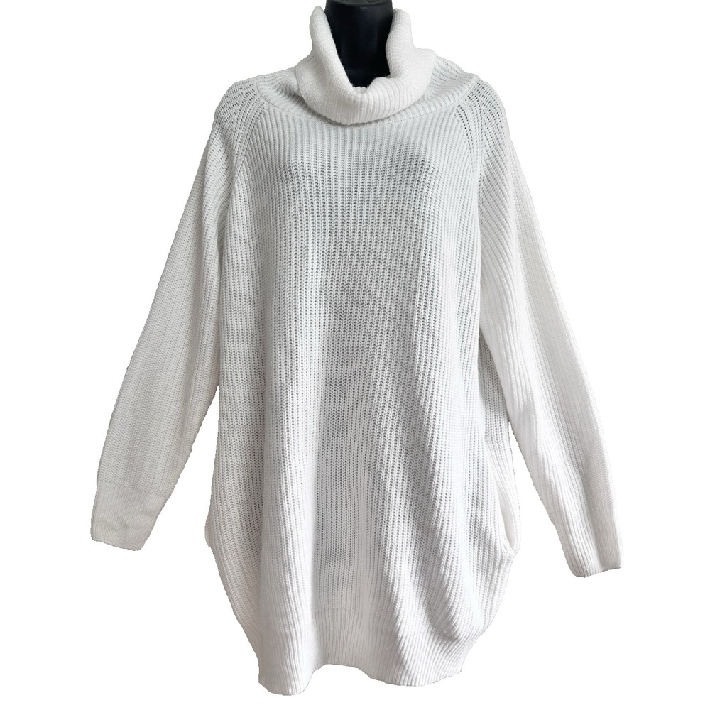 Turtle Neck Sweater Small Top with Pockets Business Casual Women Clothing